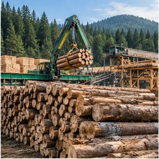 Operación forestal y manejo de madera